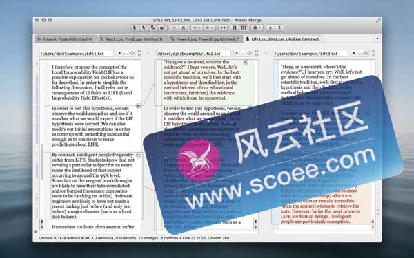 Araxis Merge Pro For Mac 破解版下载 优秀的文件比较和合并软件 风云社区